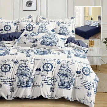 Lenjerie de pat finet 6 piese (m532) imagine