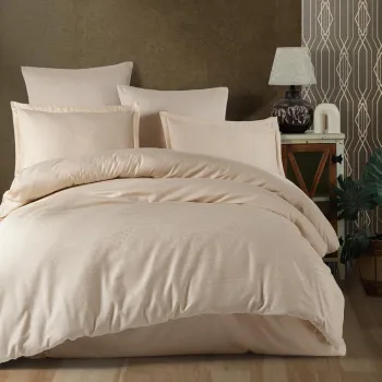 Lenjerie de pat jaquard 100% bumbac (mandarin) imagine