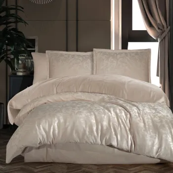 Lenjerie de pat jaquard 100% bumbac (payava v2) imagine