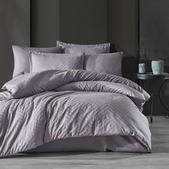 Lenjerie de pat jaquard 100% bumbac (tula v2) imagine