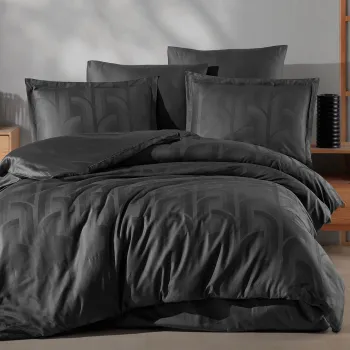 Lenjerie de pat jaquard 100% bumbac (vega) imagine