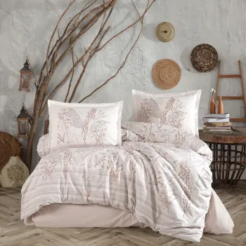 Lenjerie de pat ranforce clasy king size (betina) imagine