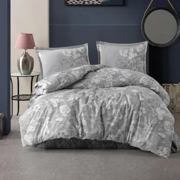 Lenjerie de pat ranforce clasy king size (destin) imagine