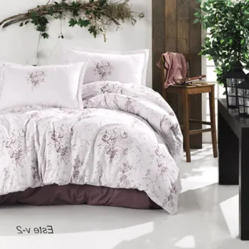 Lenjerie de pat ranforce clasy king size (este v2) imagine