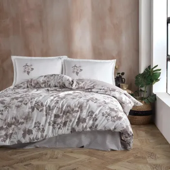 Lenjerie de pat ranforce clasy king size (miarosa v2) imagine