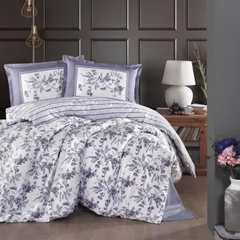 Lenjerie de pat ranforce clasy king size (montera v2) imagine