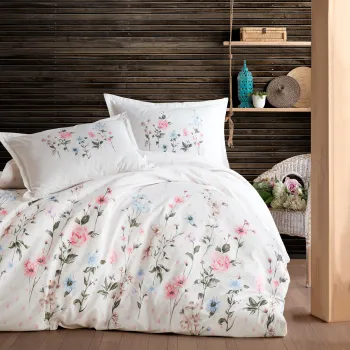 Lenjerie de pat ranforce clasy king size (palitra v1) imagine