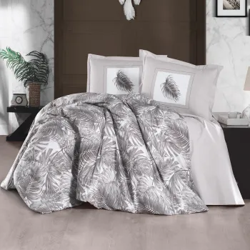 Lenjerie de pat ranforce clasy king size (puma v2) imagine