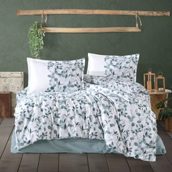 Lenjerie de pat ranforce clasy king size (putto) imagine