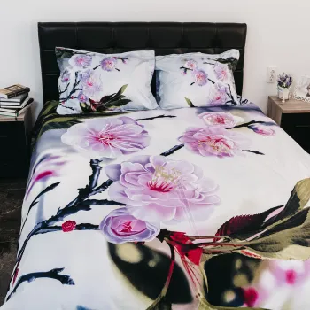 Lenjerie de pat ranforce clasy king size (rnf_10) imagine