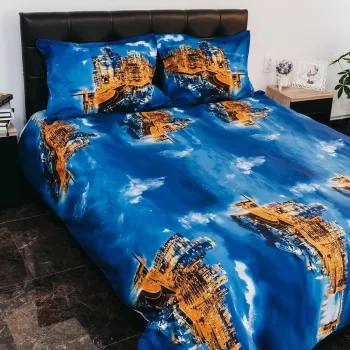 Lenjerie de pat ranforce clasy king size (rnf_11) imagine