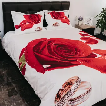 Lenjerie de pat ranforce clasy king size (rnf_12) imagine