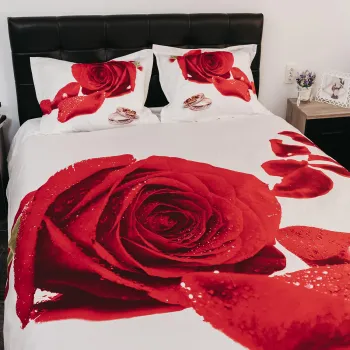 Lenjerie de pat ranforce clasy king size (rnf_12) imagine