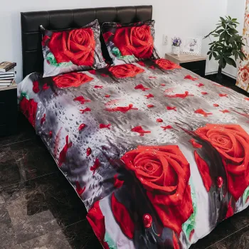 Lenjerie de pat ranforce clasy king size (rnf_13) imagine