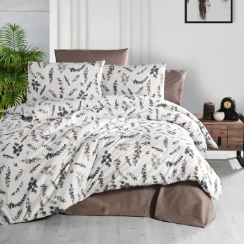 Lenjerie de pat ranforce clasy king size (rnf_14) imagine