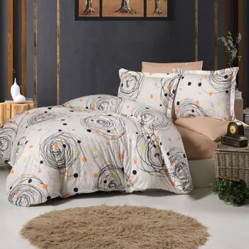 Lenjerie de pat ranforce clasy king size (rnf_18) imagine