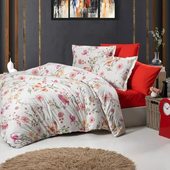 Lenjerie de pat ranforce clasy king size (rnf_35) imagine