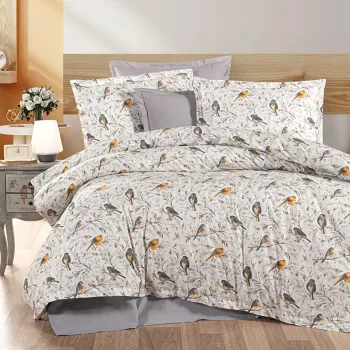 Lenjerie de pat ranforce clasy king size (rnf_39) imagine