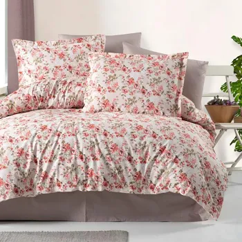 Lenjerie de pat ranforce clasy king size (rnf_44) imagine