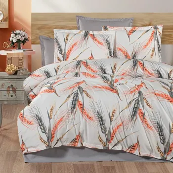 Lenjerie de pat ranforce clasy king size (rnf_47) imagine