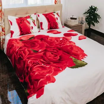 Lenjerie de pat ranforce clasy king size (rnf_5) imagine