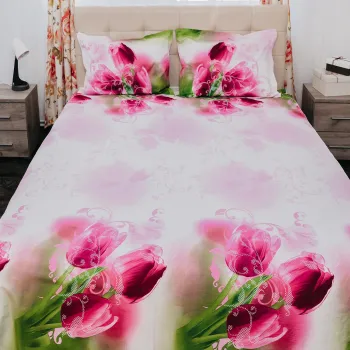 Lenjerie de pat ranforce clasy king size (rnf_6) imagine