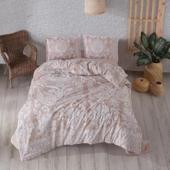 Lenjerie de pat ranforce clasy king size (ventana) imagine