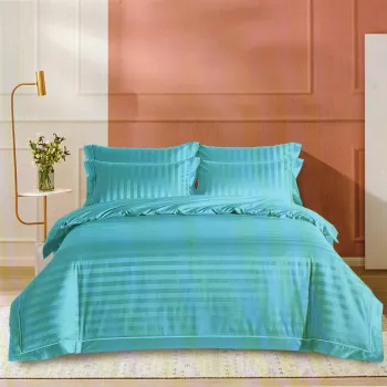 Lenjerii de pat damasc-policoton 6 piese (6dp33) imagine