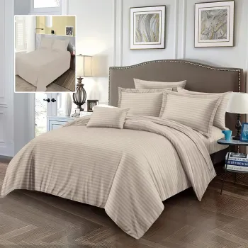 Lenjerii de pat damasc-policoton 6 piese (6dp40) imagine