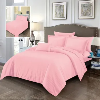 Lenjerii de pat damasc-policoton 6 piese (6dp41) imagine