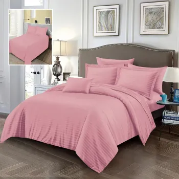 Lenjerii de pat damasc-policoton 6 piese (6dp43) imagine