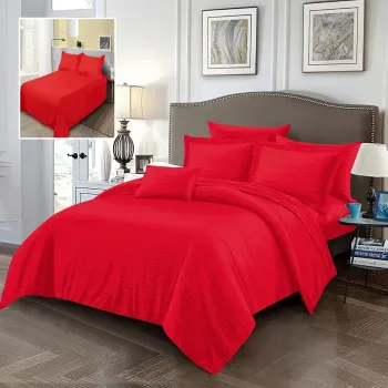 Lenjerii de pat damasc-policoton 6 piese (6dp44) imagine