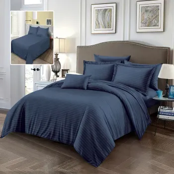 Lenjerii de pat damasc-policoton 6 piese (6dp49) imagine