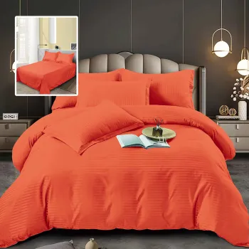 Lenjerii de pat damasc-policoton 6 piese (6dp74) imagine