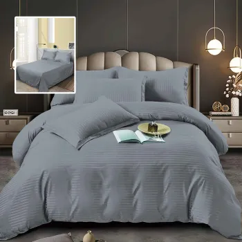 Lenjerii de pat damasc-policoton 6 piese (6dp76) imagine