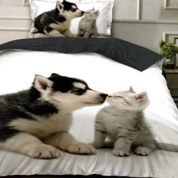 Lenjerii pat finet 3d o persoana (f1p61) imagine