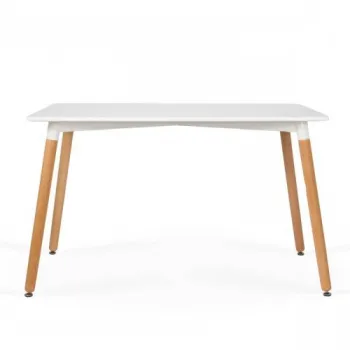 Masa alba de bucatarie moderna BUC 082 imagine