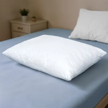 Perna 50x70 cu husa 100% bumbac si fermitate reglabila- Trio Comfort imagine