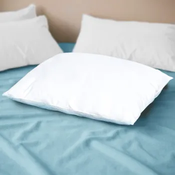 Perna 80% puf de gasca, 50x70 cm, husa bumbac- Classic Comfort imagine