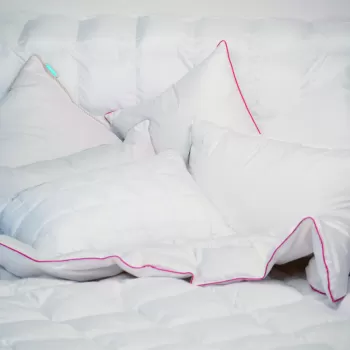 Pilota Bright Silver - cu nanofibre si husa 100% din bumbac 140x200 imagine