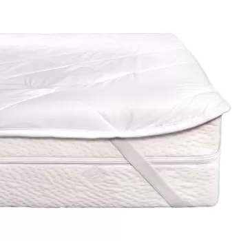 Protectie saltea matlasata din bumbac, cu elastic Hotel Range 160 x 190 imagine