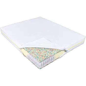 Saltea de pat cu arcuri pocket 120x200 - Microfibra Ecotrend imagine