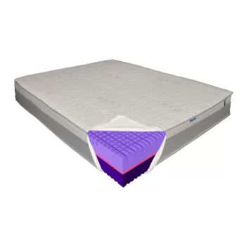 Saltea de pat Ortopedica 160x200 - Lavanda MedCare, Doua Fete, 24 cm, Hotel Range imagine