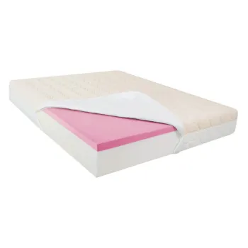 Saltea de pat Ortopedica, Bio Bumbac Reversibila, 26 cm, 130 x 200 imagine