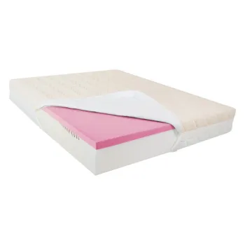 Saltea de pat Ortopedica , Bio Bumbac Reversibila, 26 cm, 170 x 190 imagine