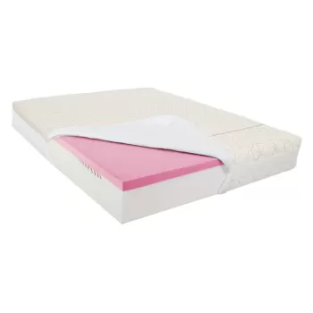 Saltea de pat Ortopedica , Bio Bumbac Reversibila, 26 cm, 190 x 200 imagine