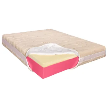 Saltea de pat Ortopedica, din Spuma cu Memorie, 140x200 - Memory 20+5+3, Husa Bio Bumbac, Hotel Range imagine
