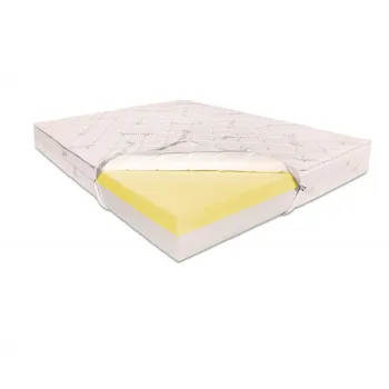 Saltea de Pat Ortopedica, Family Hybrid, Bio Bambus, Memory HD, 12+8+2, 130x200, Fara Arcuri imagine