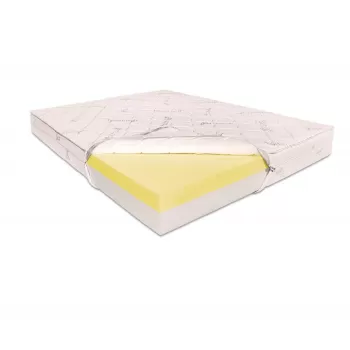 Saltea de Pat Ortopedica, Family Hybrid, Bio Bambus, Memory HD, 12+8+2, 150x200, Fara Arcuri imagine