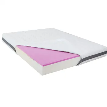 Saltea de pat Ortopedica , Hybrid, 17+3, Ioni de Argint, 130 x 200 imagine